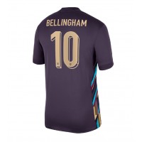 England Jude Bellingham #10 Replica Away Shirt Ladies Euro 2024 Short Sleeve